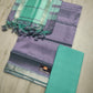 Mangalagiri Pure Handloom Pattu by Cotton Dress Material