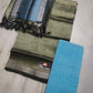 Mangalagiri Pure Handloom Pattu by Cotton Dress Material
