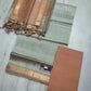 Mangalagiri Pure Handloom Pattu by Cotton Dress Material