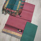 Mangalagiri Pure Handloom Pattu by Cotton Dress Material