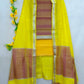 Mangalagiri pattu zari border zari buta work dress material set's (unstitched)
