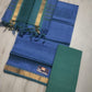 Mangalagiri Pure Handloom Pattu by Cotton Dress Material