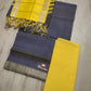 Mangalagiri Pure Handloom Pattu by Cotton Dress Material