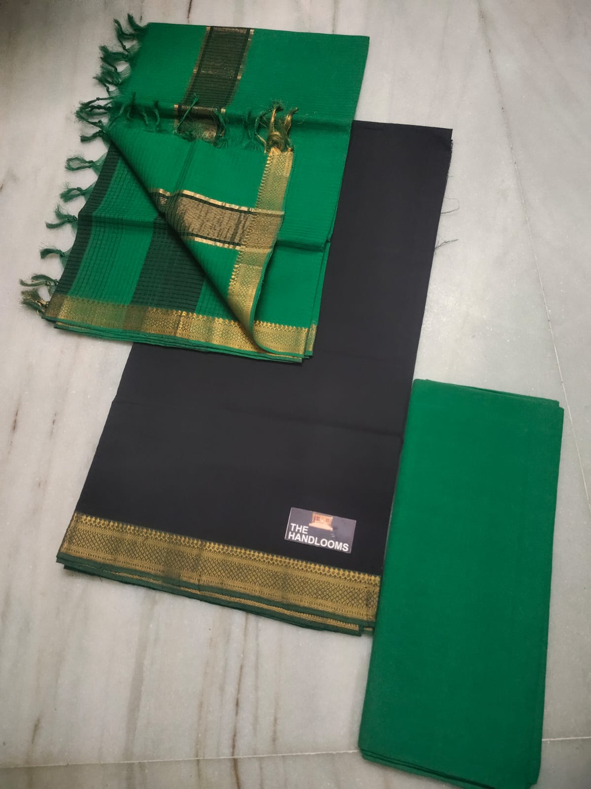 Mangalagiri pure handloom cotton by cotton dress material