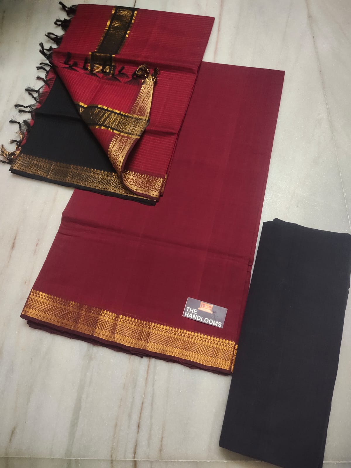 Mangalagiri pure handloom cotton by cotton dress material