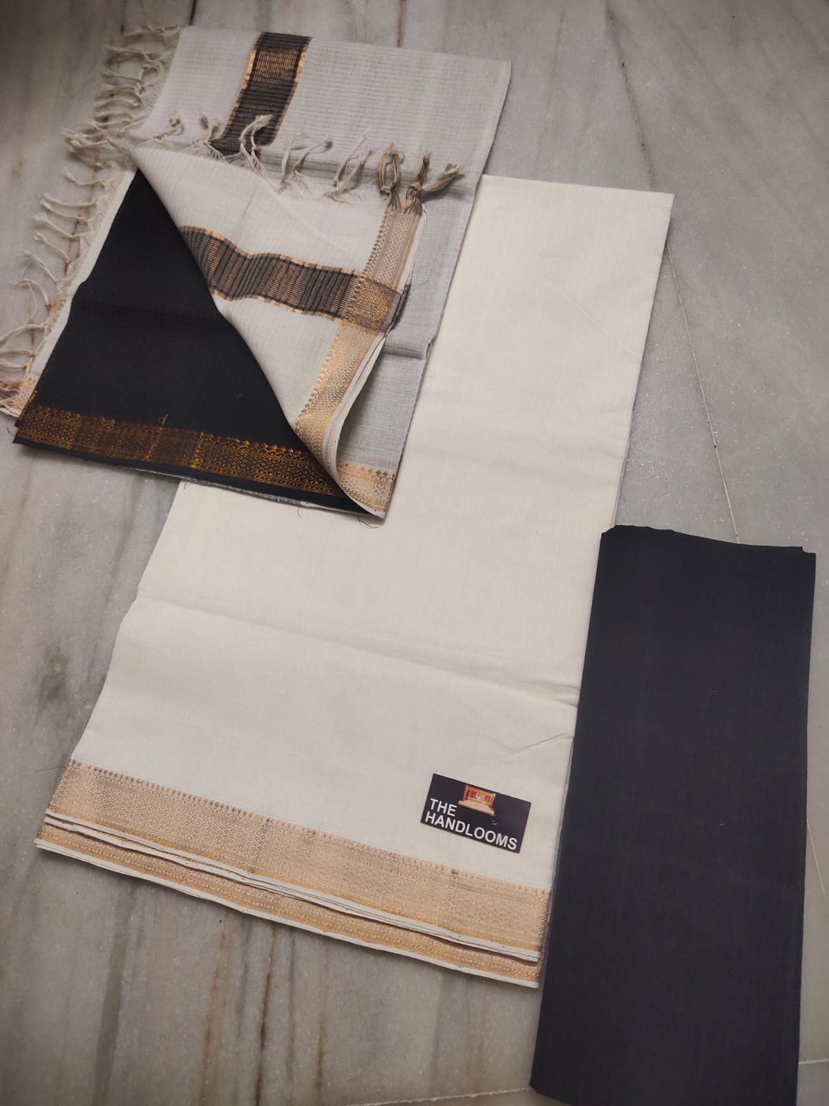 Mangalagiri pure handloom cotton by cotton dress material