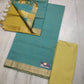 Mangalagiri pure handloom cotton by cotton dress material