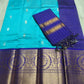 Mangalagiri Pure Handloom Orginal Kuppatam Pattu Silk Cotton Lehenga Material