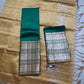 Mangalagiri Pure Handloom Pattu by Cotton Lehenga Material