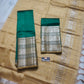 Mangalagiri Pure Handloom Pattu by Cotton Lehenga Material
