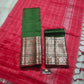 Mangalagiri Pure Handloom Pattu by Cotton Lehenga Material