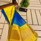 Mangalagiri pure kuppadam pattu rich border and rich pallu work saree