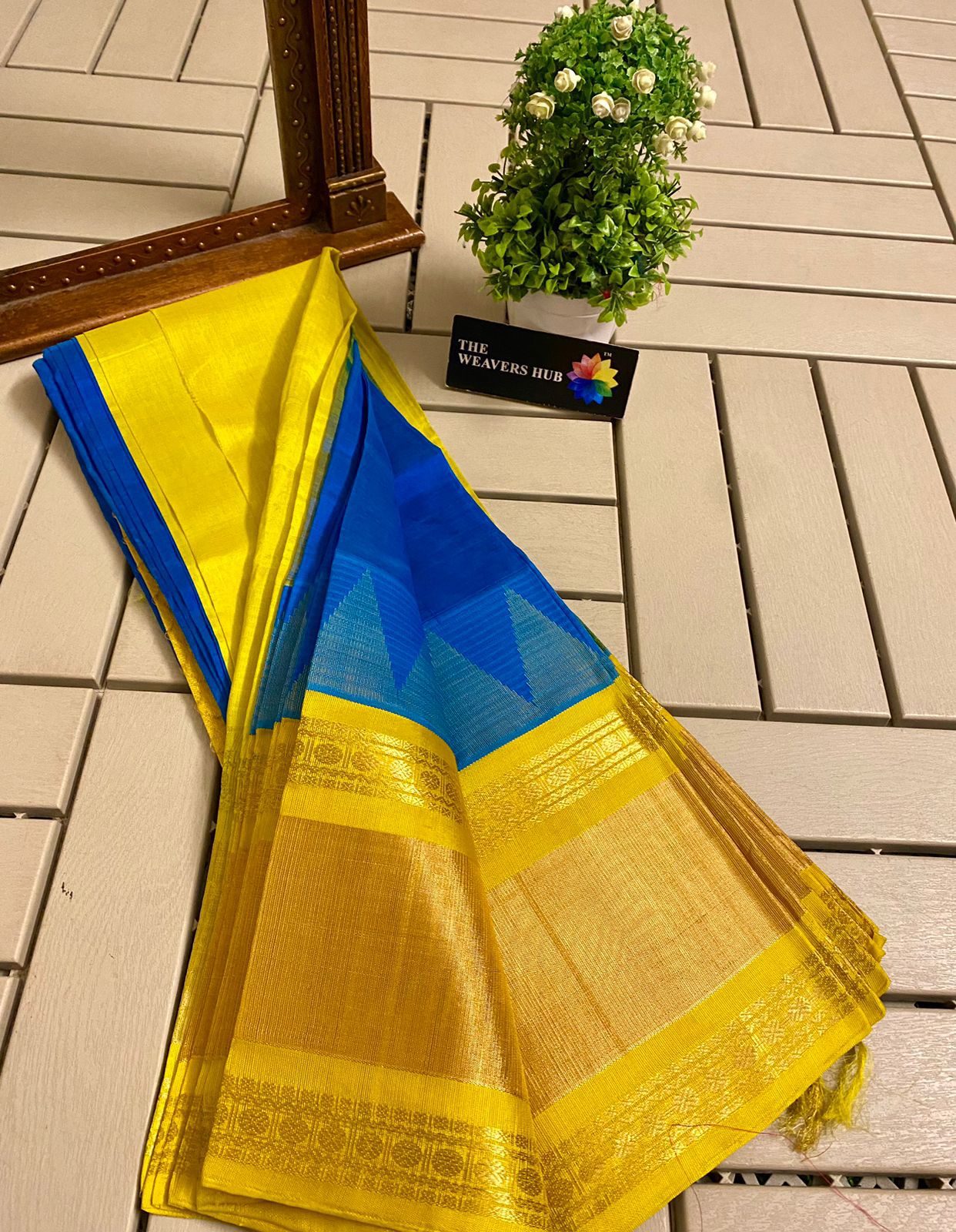 Mangalagiri pure kuppadam pattu rich border and rich pallu work saree