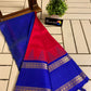 Mangalagiri pure kuppadam pattu rich border and rich pallu work saree