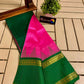Mangalagiri pure kuppadam pattu rich border and rich pallu work saree