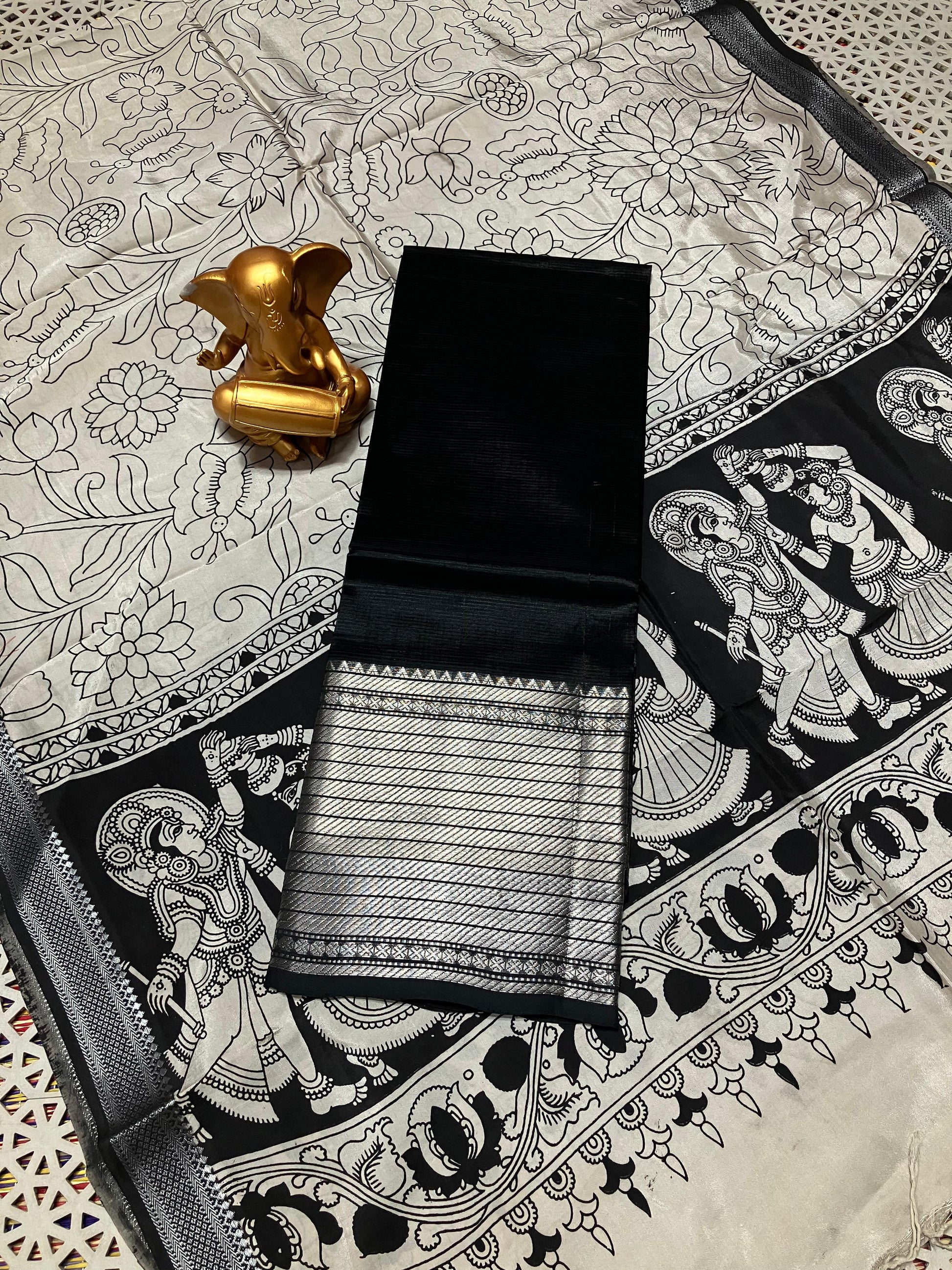 Mangalagiri Pattu by Cotton Dress Material –