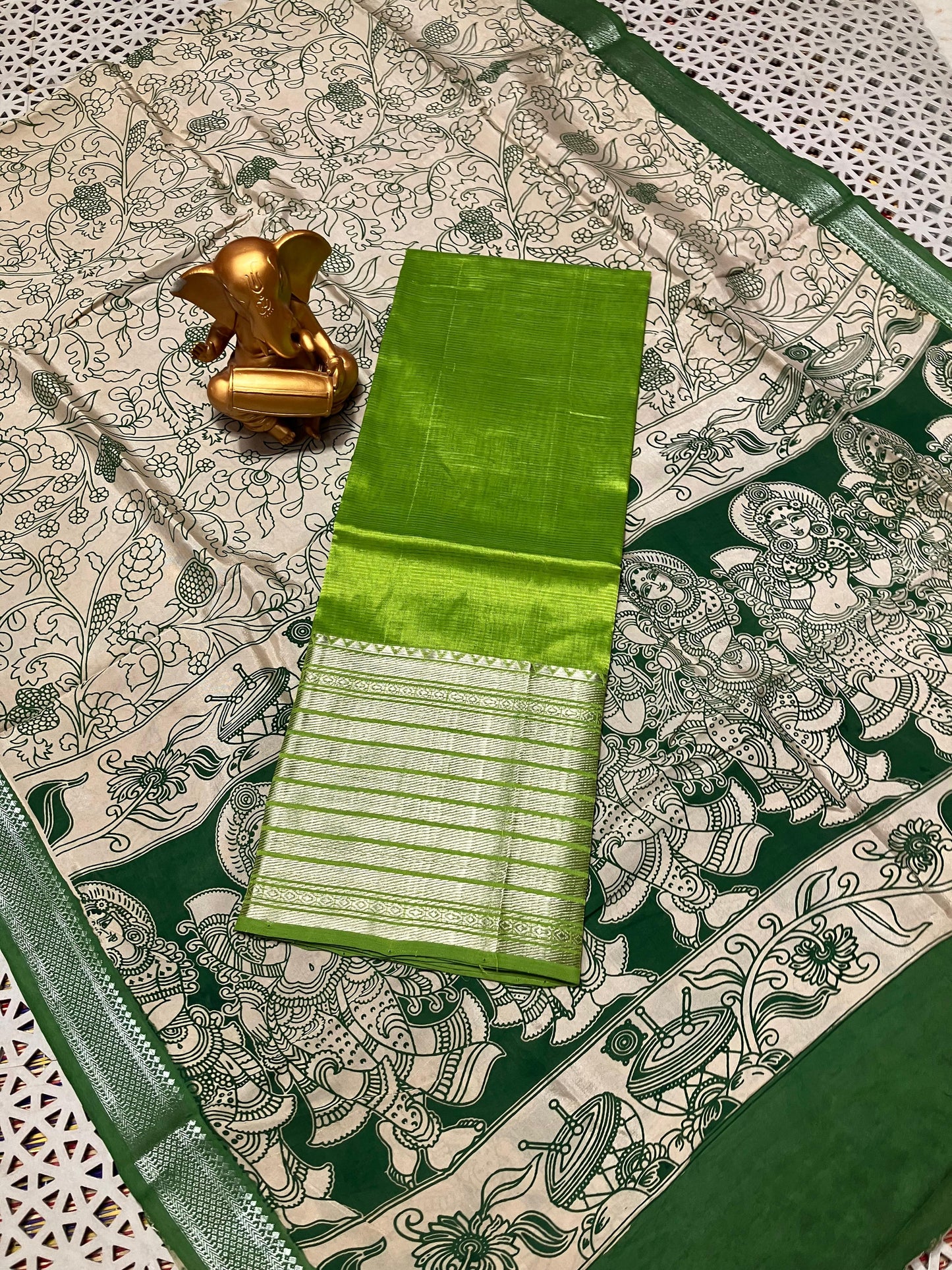 Mangalagiri Pattu by Cotton Dress Material