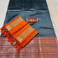 Mangalgiri pattu kanchi border plain lehenga sets