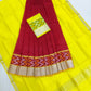 Mangalgiri pattu pochampalli silver zari border half saree material