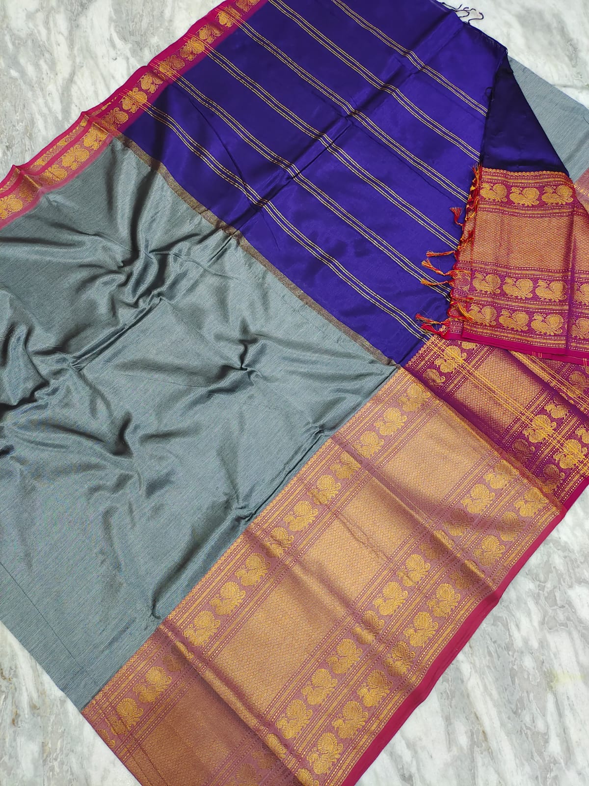 Samudrika Pattu | Buy Samudrika Pattu Sarees Online at Pothys