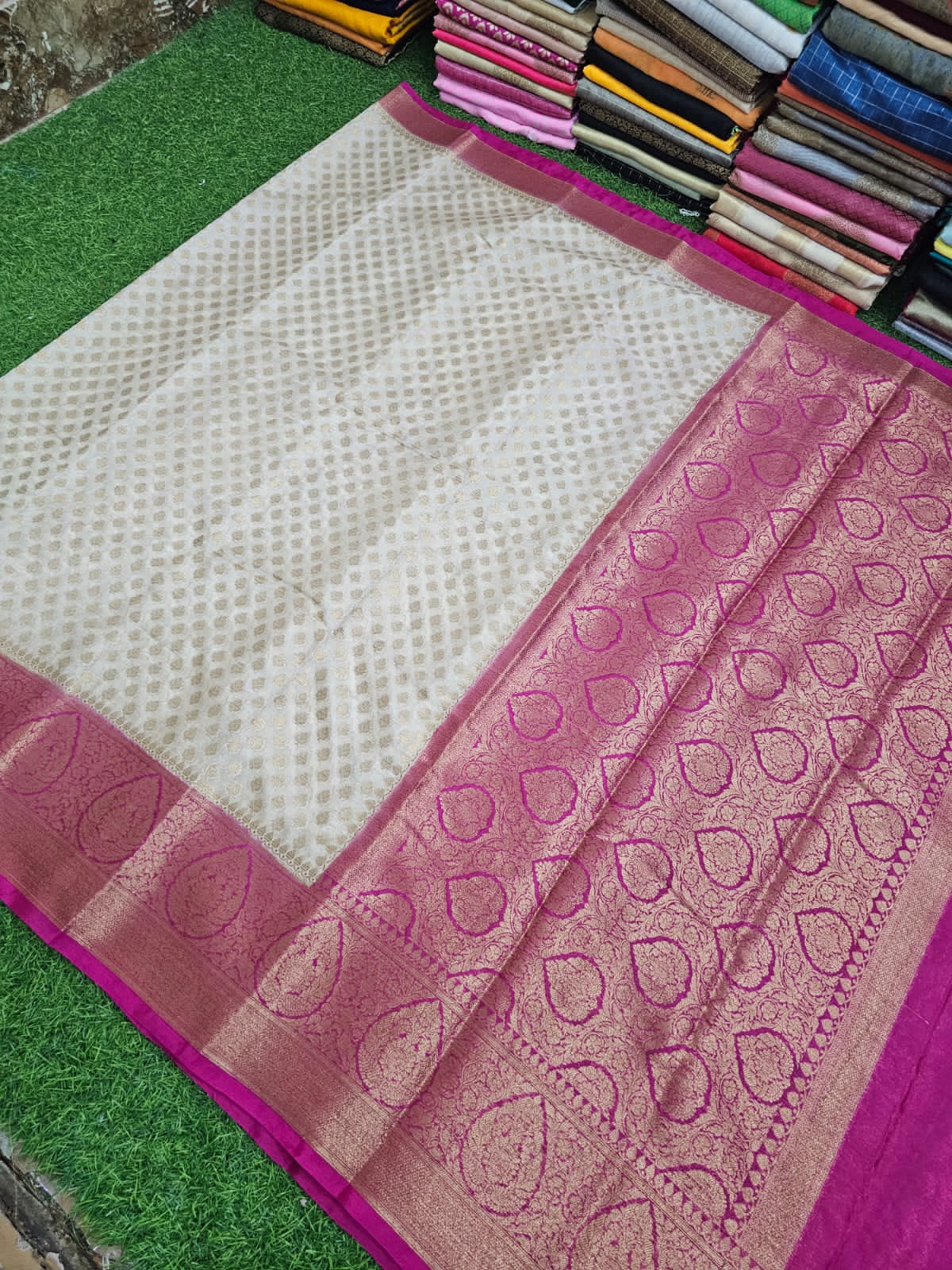 Manish malhotra inspired khaddi silk saree