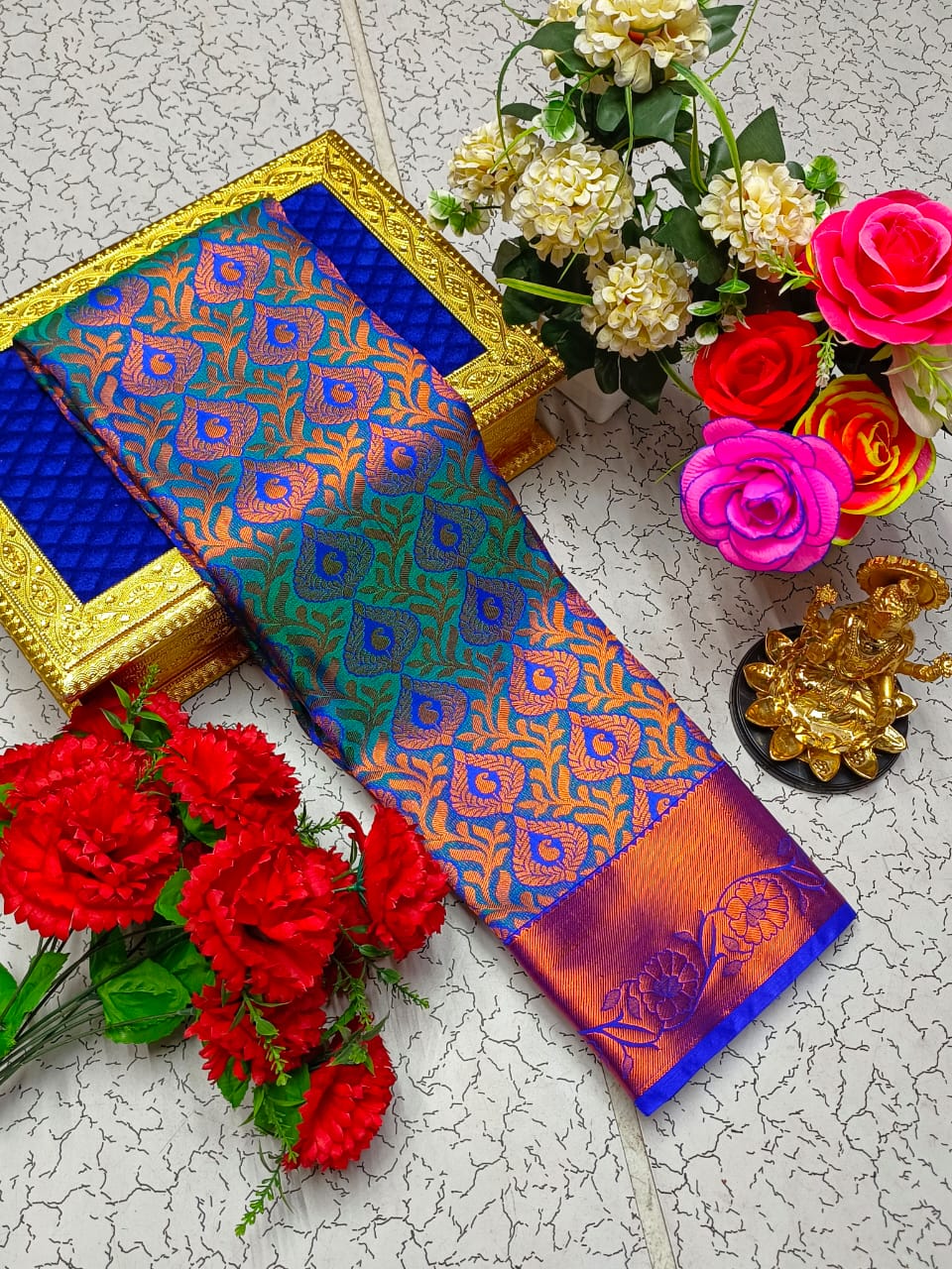 Mayil Pattu Silk Saree