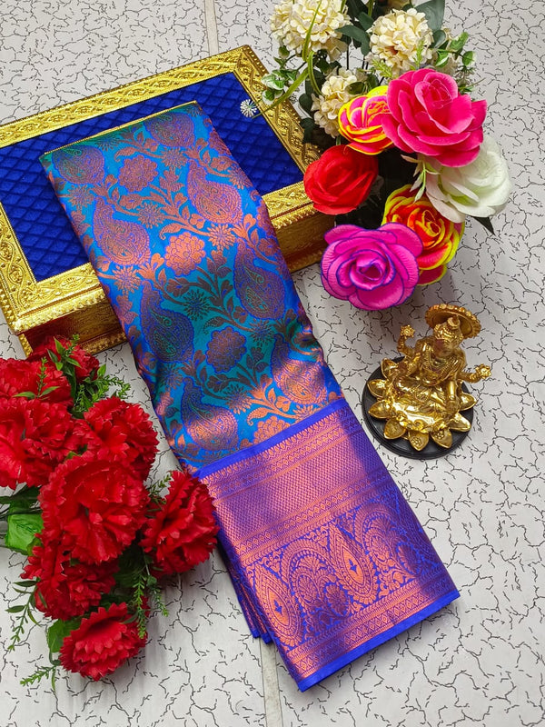 Mayil Pattu Silk Saree – www.vannamayil.com