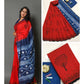 Mulmul Cotton Saree with Handblock Print