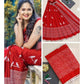 Mulmul Cotton Saree with Handblock Print