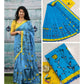 Mulmul Cotton Saree with Handblock Print