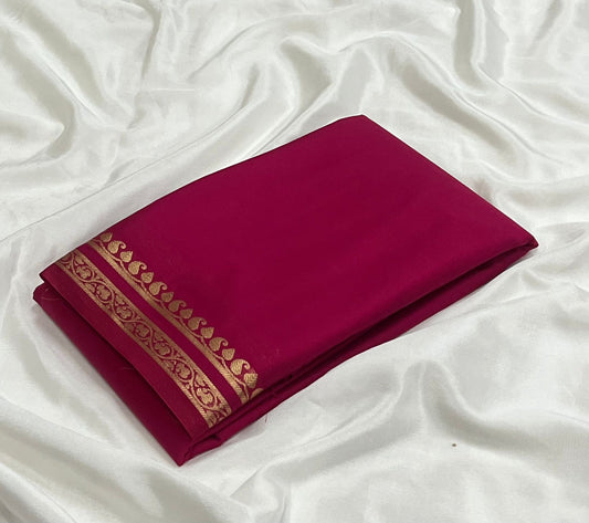 Mysore Semi Crepe Silk Saree