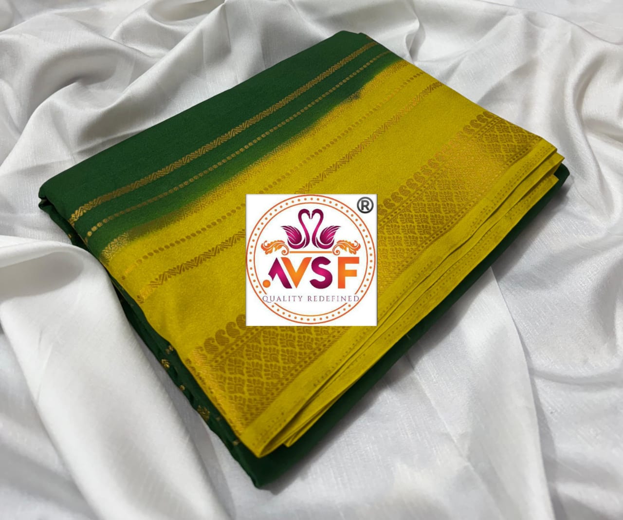 Mysore Semi Crepe Silk Saree