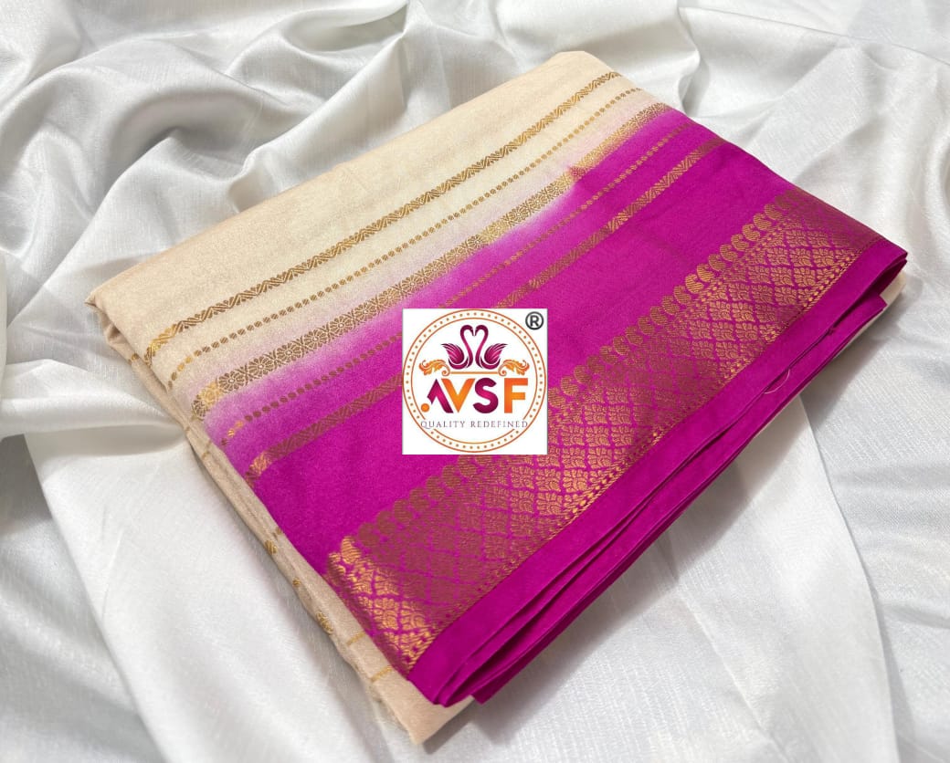 Mysore Semi Crepe Silk Saree