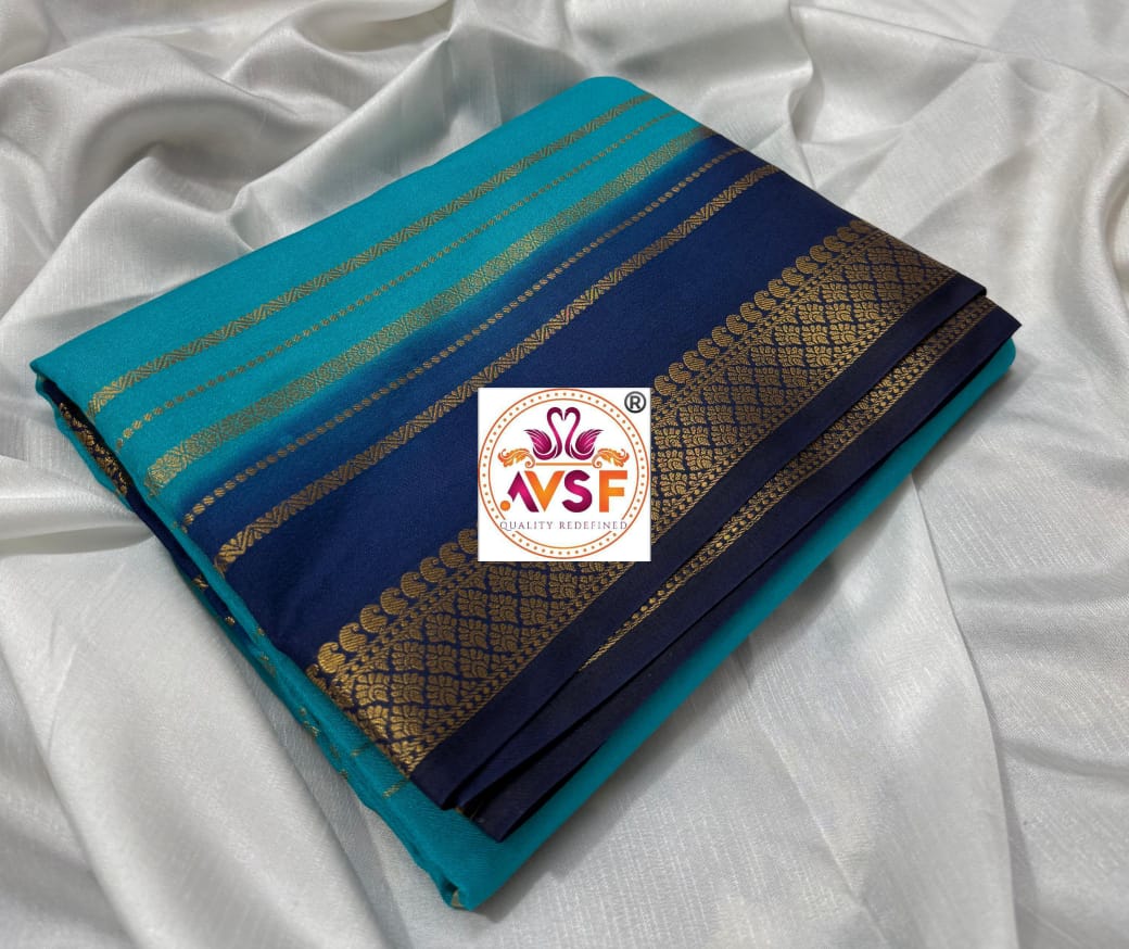 Mysore Semi Crepe Silk Saree