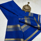 Pure mysore silk ghatti border 120 gram saree