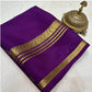 Pure mysore silk ghatti border 120 gram saree