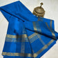 Pure mysore silk ghatti border 120 gram saree