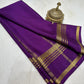 Pure mysore silk ghatti border 120 gram saree