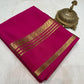 Pure mysore silk ghatti border 120 gram saree