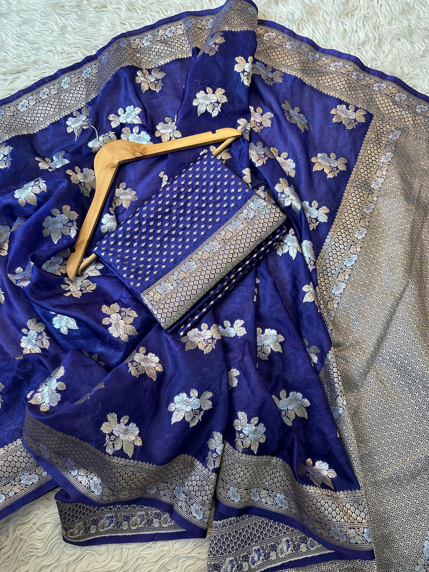 Organza banarasi saree