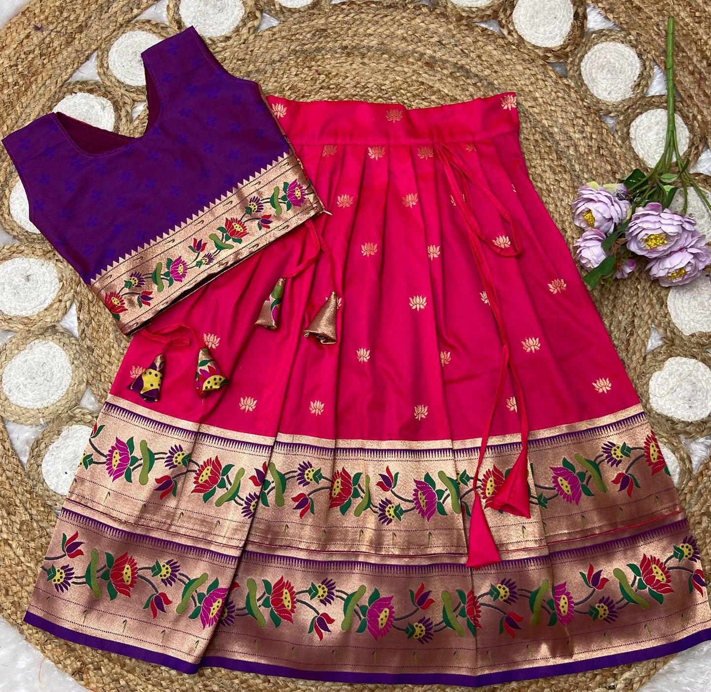 Paithani Skirt and Top