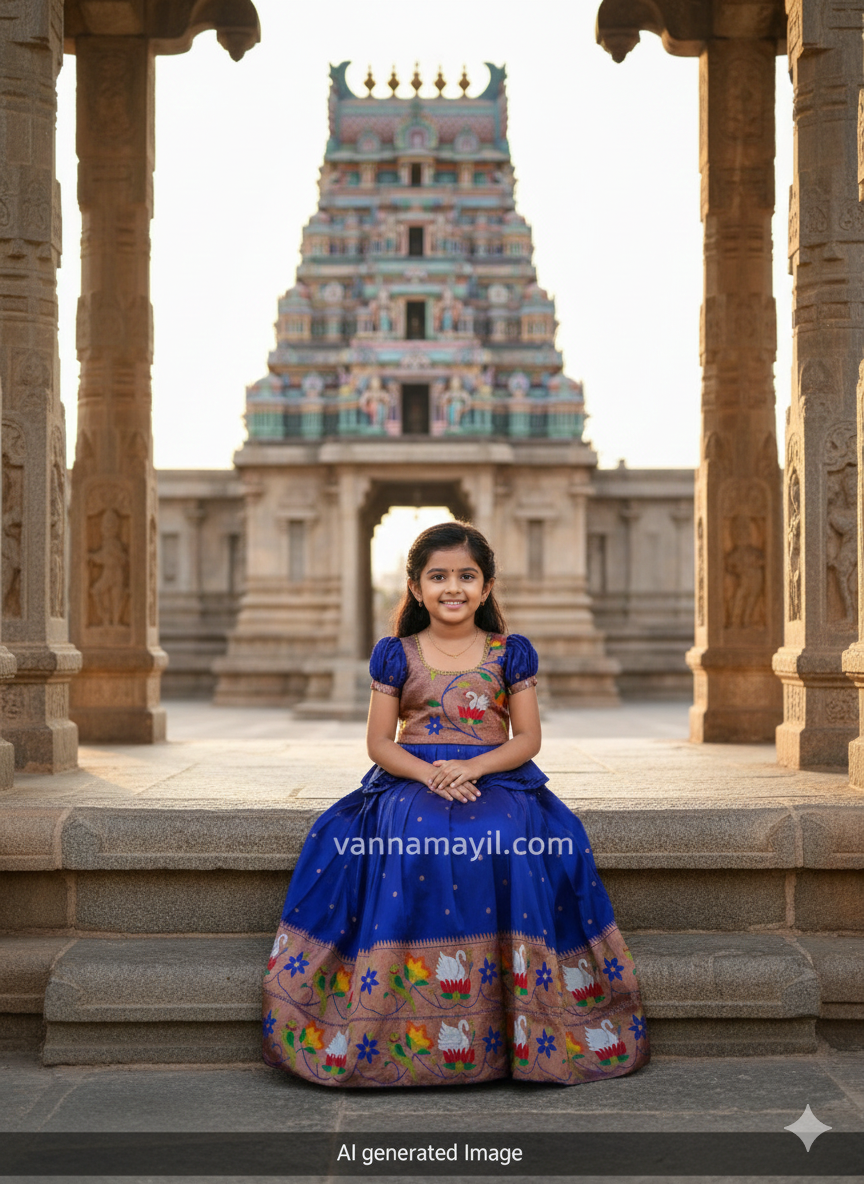 Paithani Silk Skirt and Top