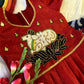 Patola Dola Silk Kids Pattu Paavadai and Sattai Dress