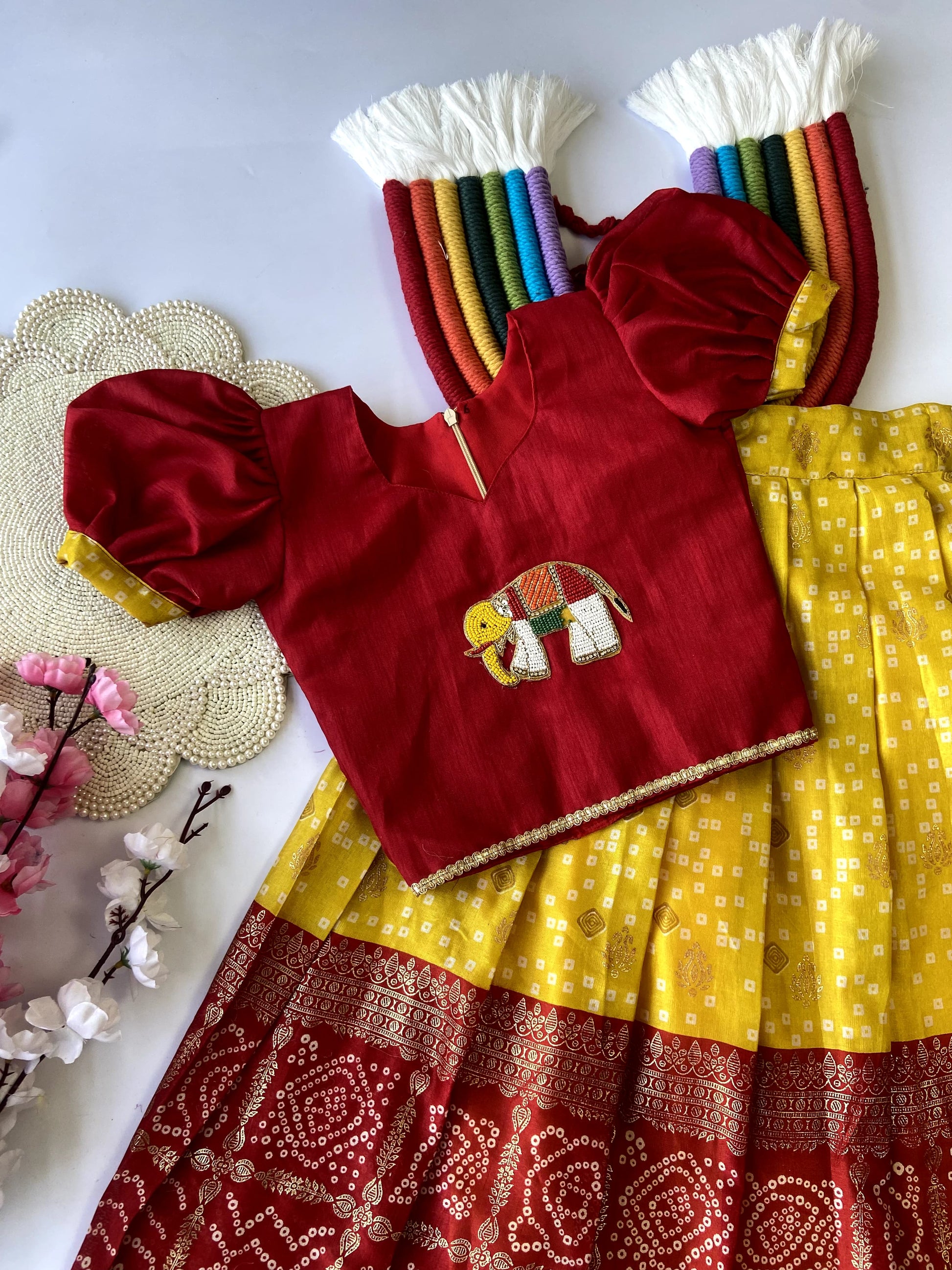 Pattu Paavadai and Sattai Dress