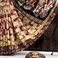 Printed fancy chanderi silk saree