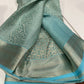 Pure Brocade Mysore Silk Tissue Saree