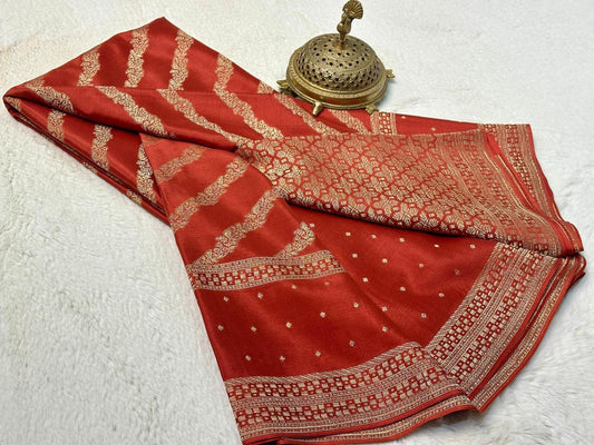 Pure Brocade Mysore Silk Tissue Saree