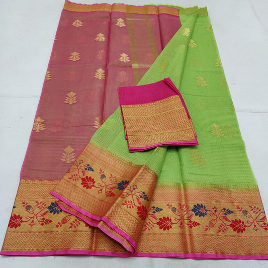 Pure cotton kota weaving saree