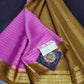 Pure crepe 100 grm mysore silk saree