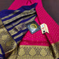 Pure crepe mysore silk saree